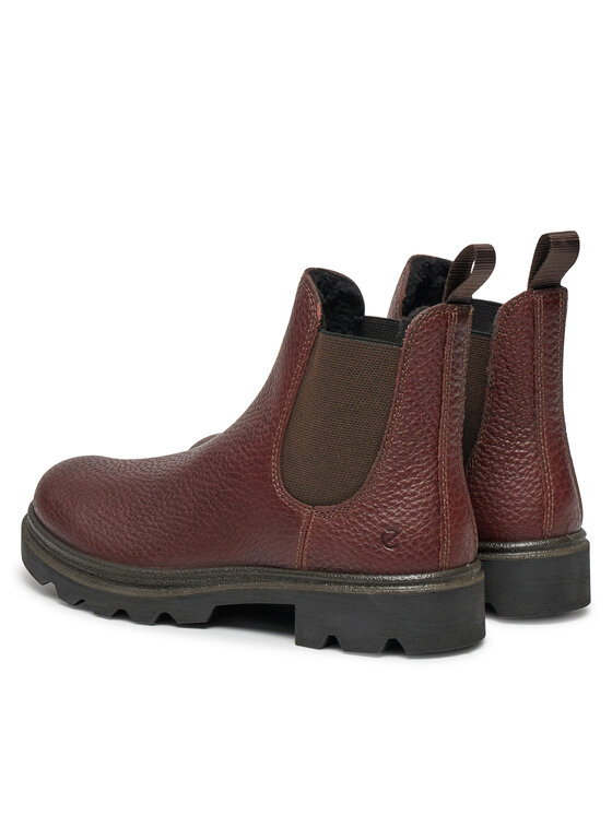ECCO ECCO Kotníková obuv s elastickým prvkem Grainer W 21475301072 Hnědá