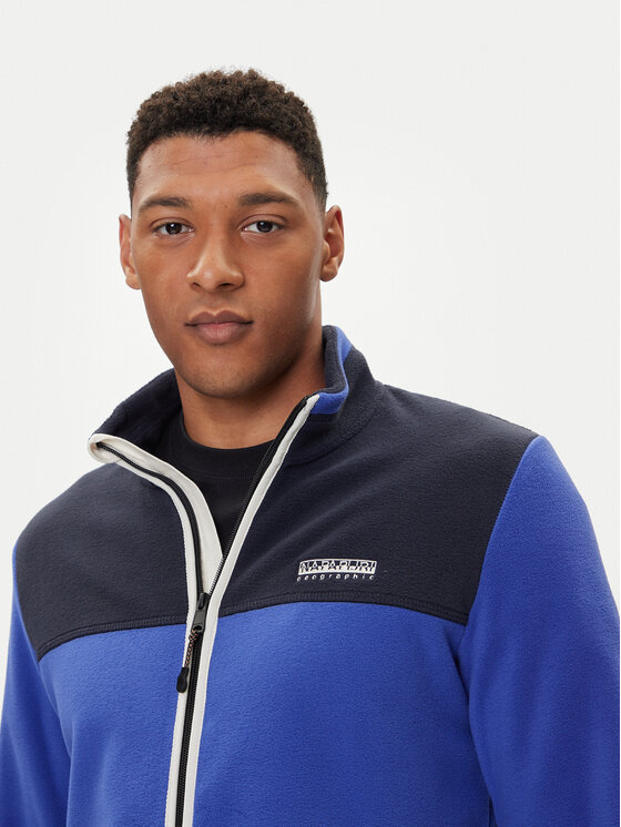 Napapijri Napapijri Fleece T-Dergana NP0A88V1 Μπλε Regular Fit