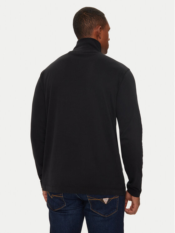 Guess Guess Rollkragenpullover M4BP08 KCHB1 Schwarz Regular Fit