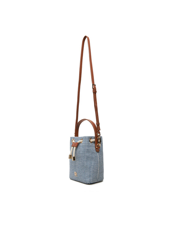 Tommy Hilfiger Tommy Hilfiger Käekott Th Premium Beach Le Bucket AW0AW17215 Sinine