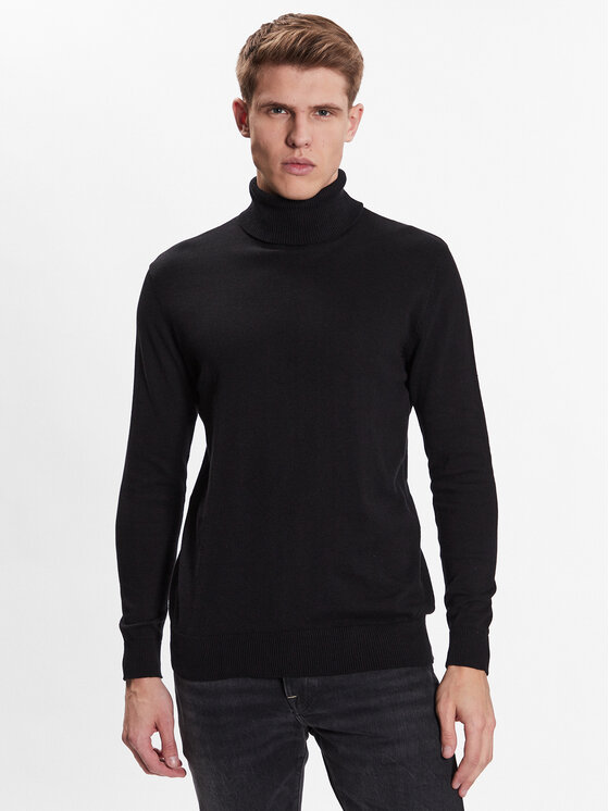 Brave Soul Brave Soul Džemper MK-230HUMEE Crna Regular Fit