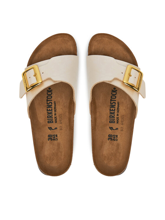 Birkenstock Birkenstock Шльопанці Catalina Cushion Buckle 1029393 Écru