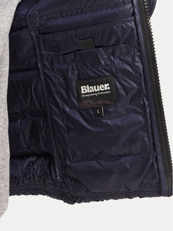 Blauer Blauer Dūnu jaka Georgia 26WBLDC03049 Tumši zils Slim Fit