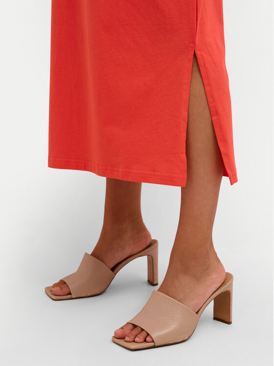 Kaffe Kaffe Rochie de zi Edna 10507351 Roșu Loose Fit