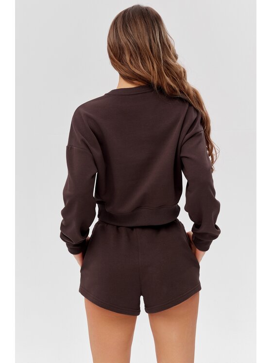 ROUGH RADICAL ROUGH RADICAL Pantaloncini sportivi COTTON ACTIVE SHORTS WOMEN Marrone Regular Fit