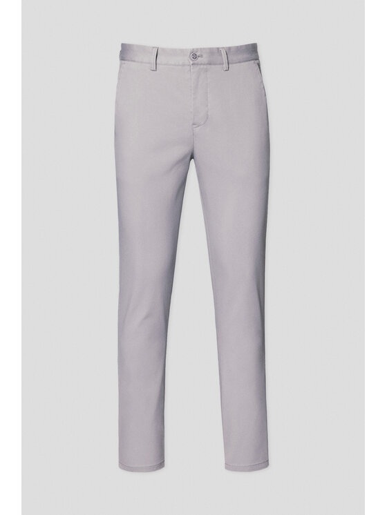 Lancerto Lancerto Chinosy Maroko SP082124000012 Szary Regular Fit