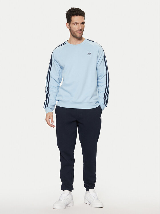 adidas adidas Суитшърт adicolor Classics 3-Stripes JN7026 Светлосиньо Regular Fit