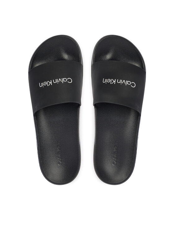 Calvin Klein Calvin Klein Şlapi Ess Slide Monobrand Cv HM0HM02107 Negru