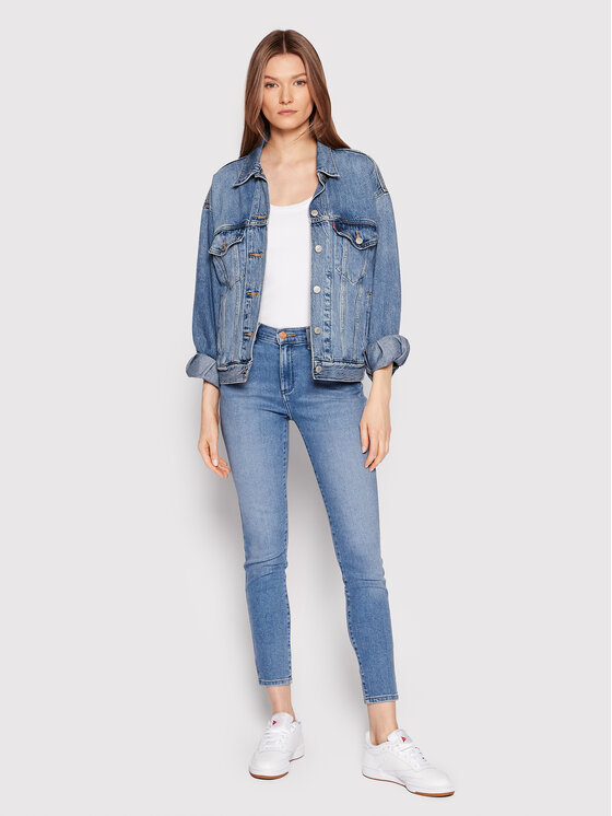 Wrangler Wrangler Jeans W27H4741G 112145956 Blu Skinny Fit