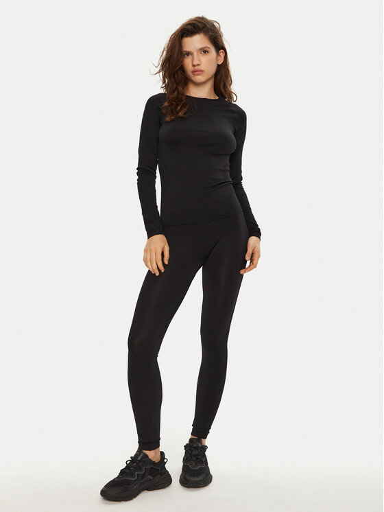 4F 4F Termoaktív felső 4FWAW24USEAF152 Fekete Slim Fit