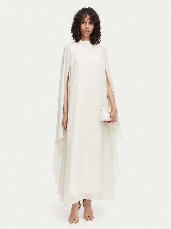 Vero Moda Vero Moda Φόρεμα βραδινό Jasmine 10347654 Κρεμ Relaxed Fit