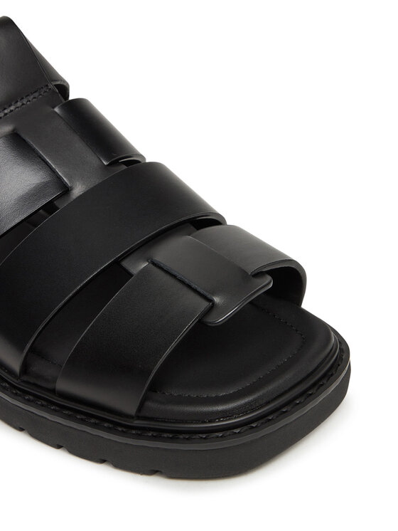 Calvin Klein Jeans Calvin Klein Jeans Sandále Sq Molded Sdl Fisherman Mg Wn YW0YW01700 Čierna