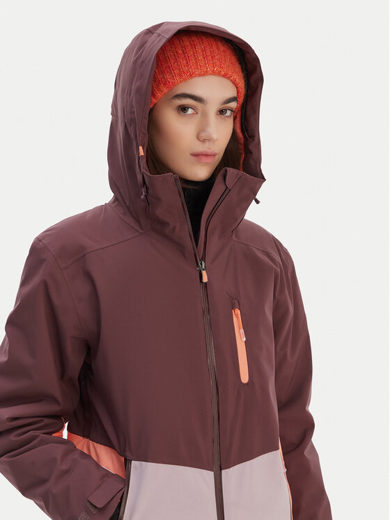 Roxy Roxy Giacca da sci Stormdash ERJTJ03520 Bordeaux Tailored Fit