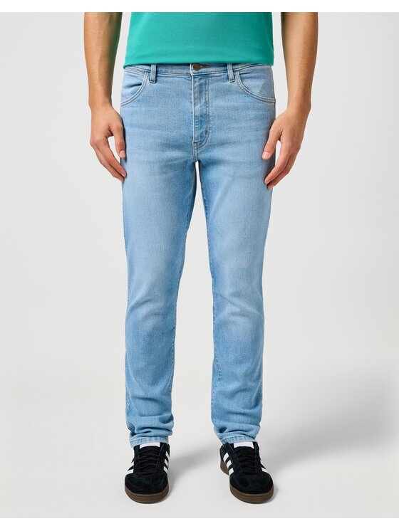 Wrangler Wrangler Jeans Larston Blu Slim Fit