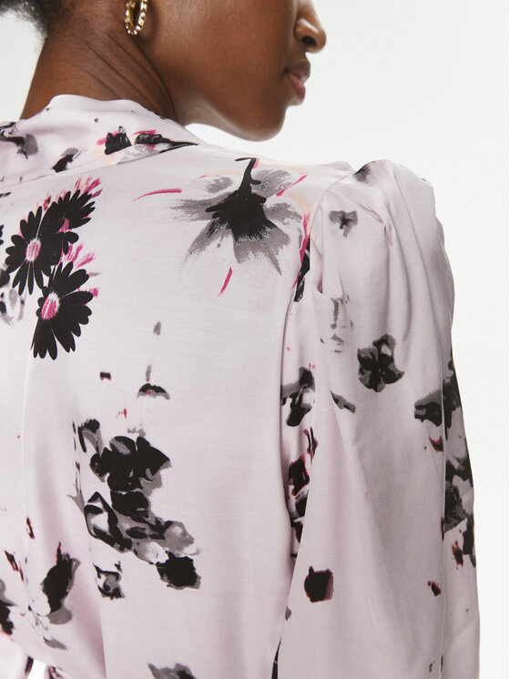 Bruuns Bazaar Bruuns Bazaar Rochie tip cămașă Liria BBW3828 Roz Relaxed Fit