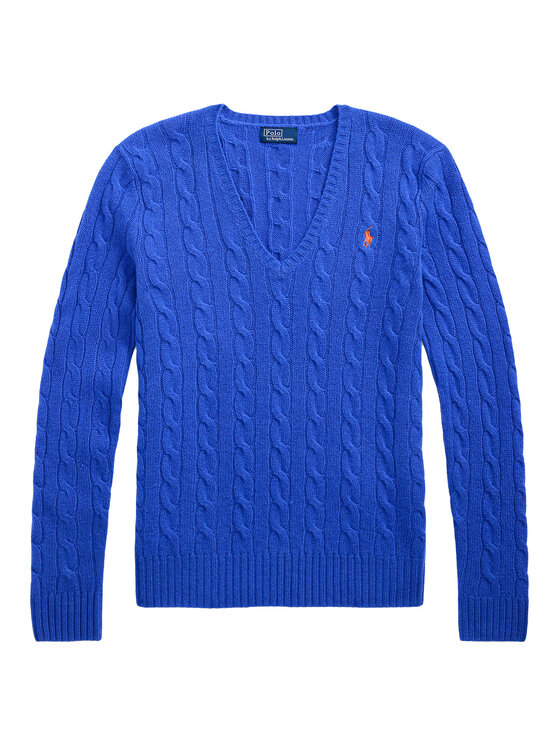 Polo Ralph Lauren Polo Ralph Lauren Sweter 211971866006 Niebieski Slim Fit