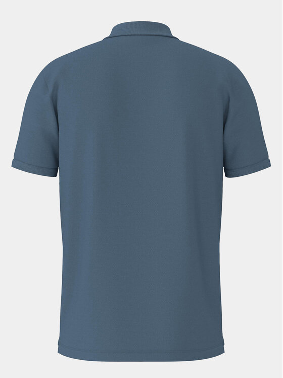 Selected Homme Selected Homme Тениска с яка и копчета 16087839 Син Regular Fit