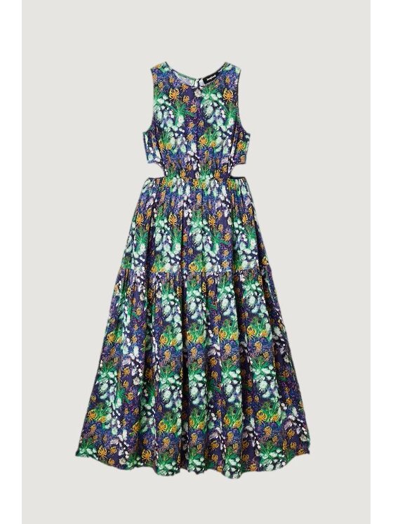 Desigual Desigual Φόρεμα καθημερινό VEST PISTILO Μπλε To Fit