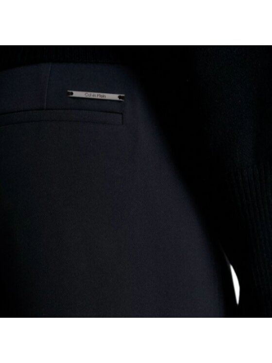 Calvin Klein Calvin Klein Kalhoty z materiálu STRUCTURE Černá Relaxed Fit
