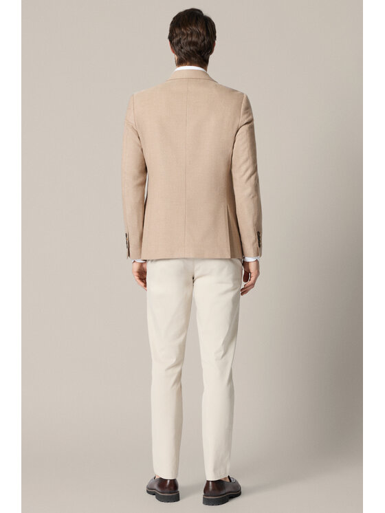 Lancerto Lancerto Marynarka Bolsena MA131126000012 Beżowy Slim Fit