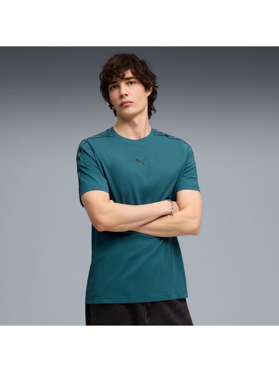 Puma Puma T-Shirt 691693 Zielony Regular Fit