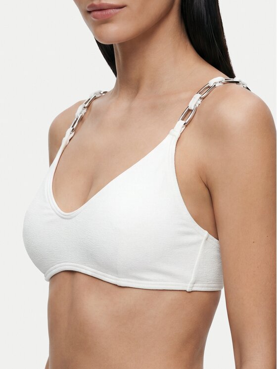 MICHAEL Michael Kors MICHAEL Michael Kors Bikini pezzo sopra MM06307 Nero