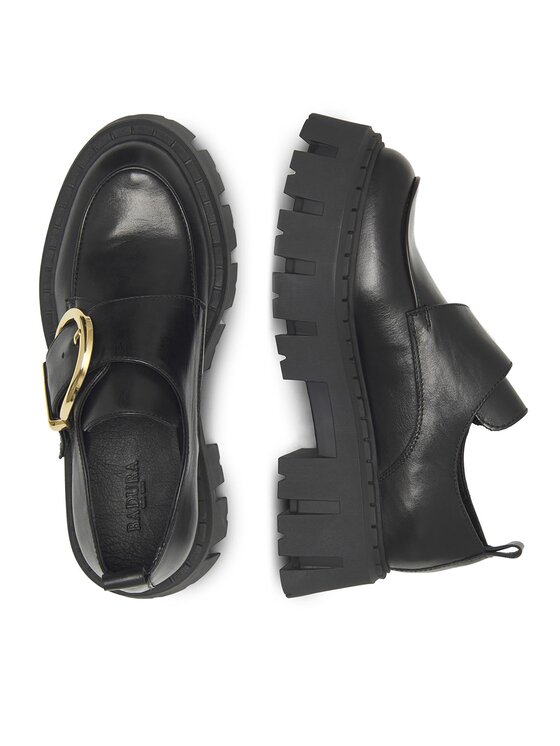 Badura Badura Loafersy CECILE-24SS300 Czarny