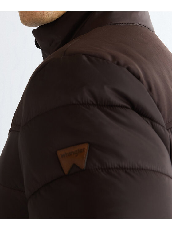 Wrangler Wrangler Kurtka przejściowa 112386961 Brązowy Regular Fit