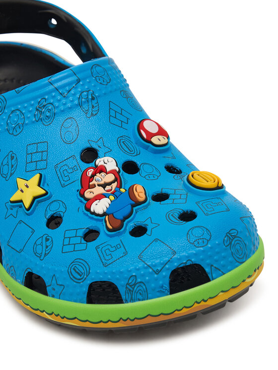 Crocs Crocs Παντόφλες Super Mario Core Classic Clog Kids 212140 Έγχρωμο