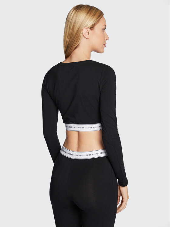 Guess Guess Halenka Carrie O2BM10 KBBU1 Černá Regular Fit