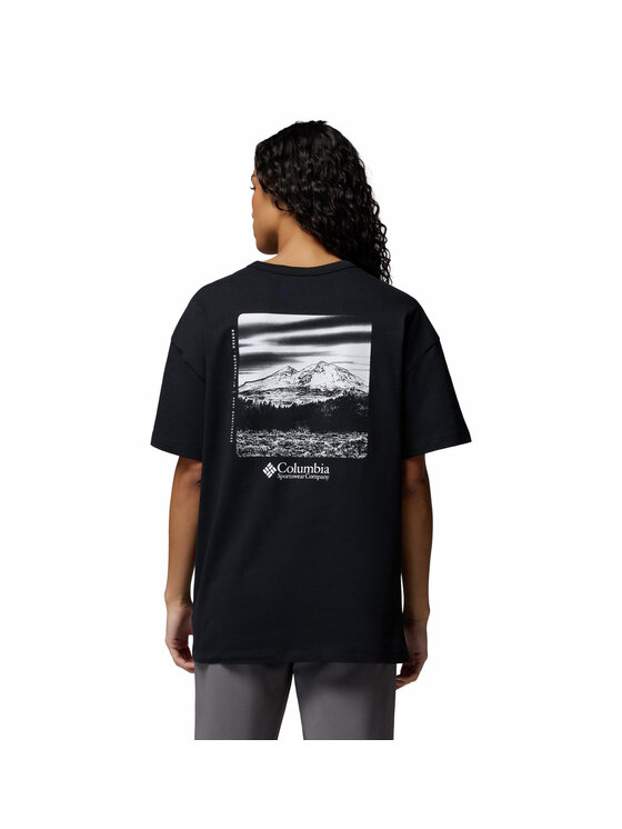 Columbia Columbia T-Shirt 215496 Czarny Regular Fit