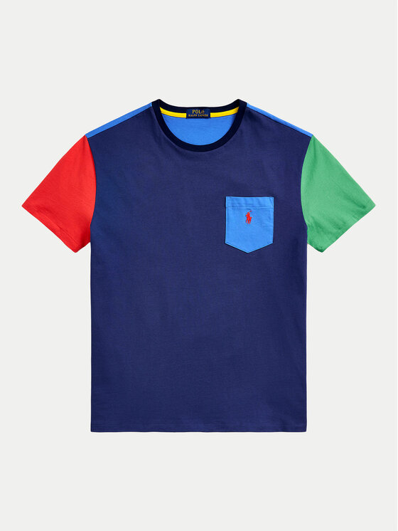 Polo Ralph Lauren Polo Ralph Lauren T-Shirt 710852665008 Σκούρο μπλε Classic Fit