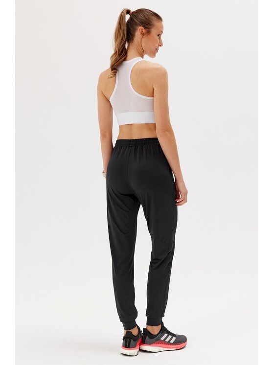 ROUGH RADICAL ROUGH RADICAL Spodnie dresowe ACTIV RUN WOMEN LONG Czarny Active Fit