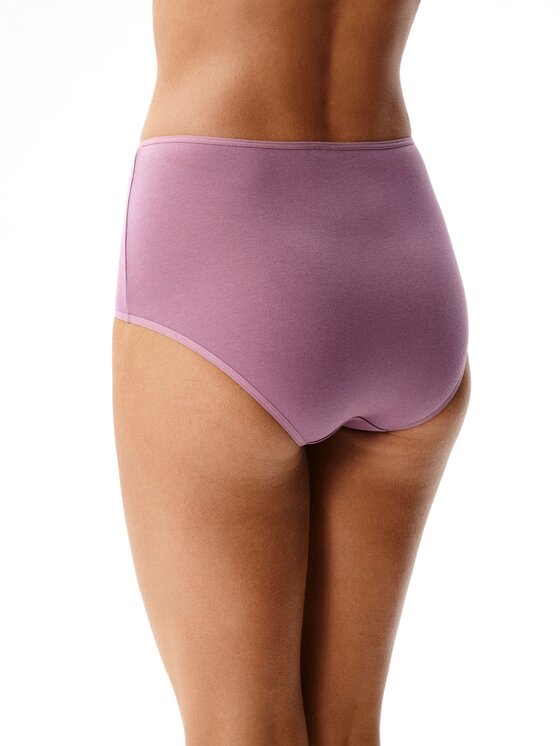 Atlantic Atlantic Figi klasyczne z wysokim stanem folded elastic Bordowy