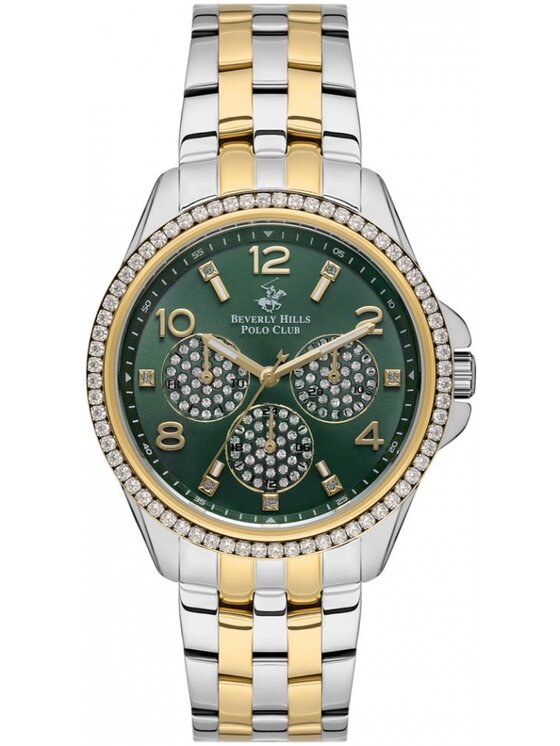 Beverly Hills Polo Club Beverly Hills Polo Club Zegarek BP3572C.270 Zielony