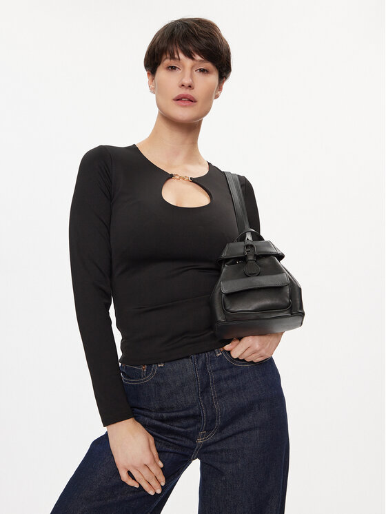 Furla Furla Σακίδιο Flow WB01291-BX2045-O6000-1-020-20-CN-B Μαύρο