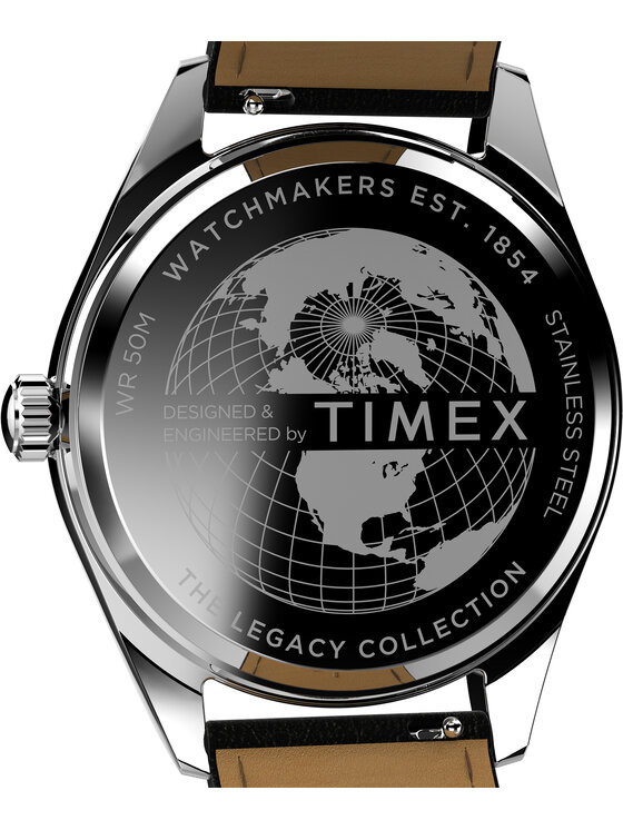 Timex Timex Zegarek TW2W57300 Czarny