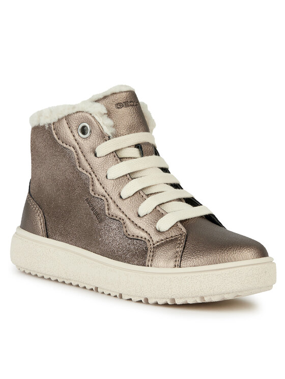 Geox Geox Sneakersy J Theleven Girl B Ab J36HTB 077BC C9006 S Sivá