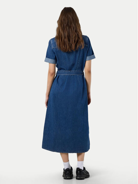 Noisy May Noisy May Φόρεμα τζιν Gret 27030824 Μπλε Loose Fit