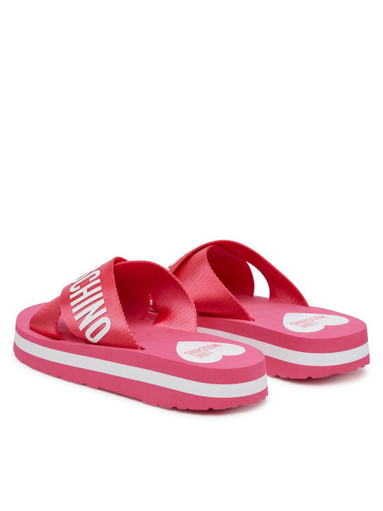 LOVE MOSCHINO LOVE MOSCHINO Şlapi JA28324G0MIX3604 Roz