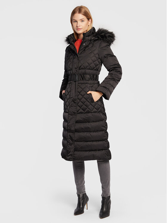 Guess Guess Giubbotto piumino Marlene W2BL64 WEX52 Nero Regular Fit