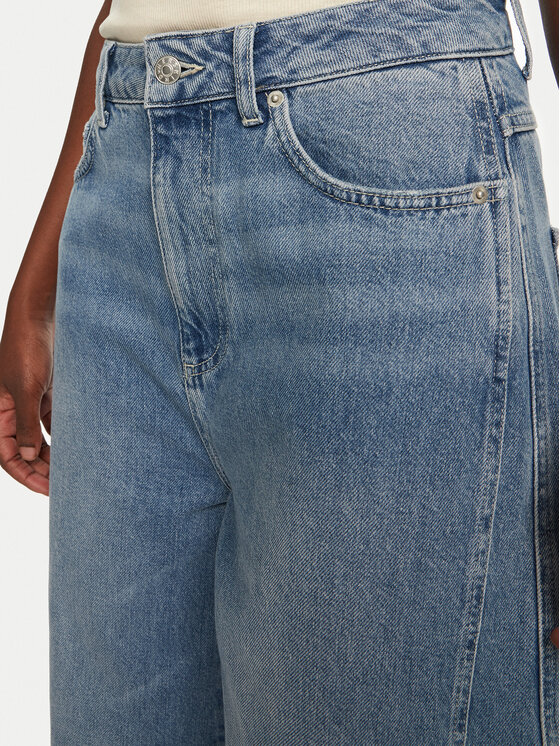 Herskind Herskind Džínsy Katja 5425206 Modrá Wide Leg