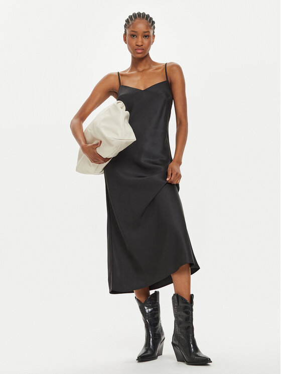 2NDDAY 2NDDAY Rochie de zi Altralas 2245126279 Negru Regular Fit