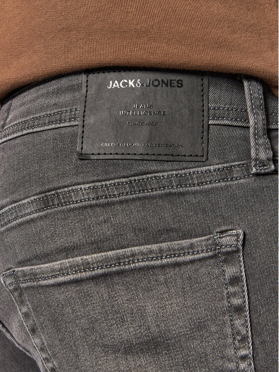 Jack & Jones Jack & Jones Džinsai Liam Original 12109954 Pilka Skinny Fit