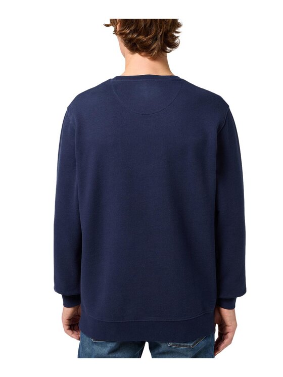 Wrangler Wrangler Bluza 112350534 Granatowy Regular Fit