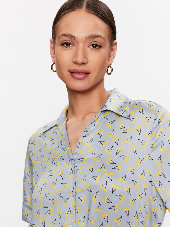 United Colors Of Benetton United Colors Of Benetton Rochie de zi 4JUZDV04D Albastru Regular Fit