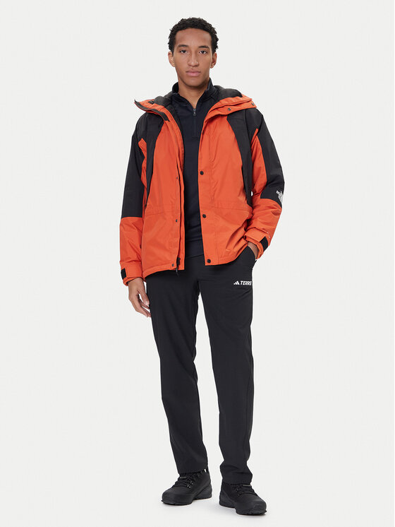 The North Face The North Face Outdoor kabát Mountain Light NF0A3XY5 Narancssárga Regular Fit
