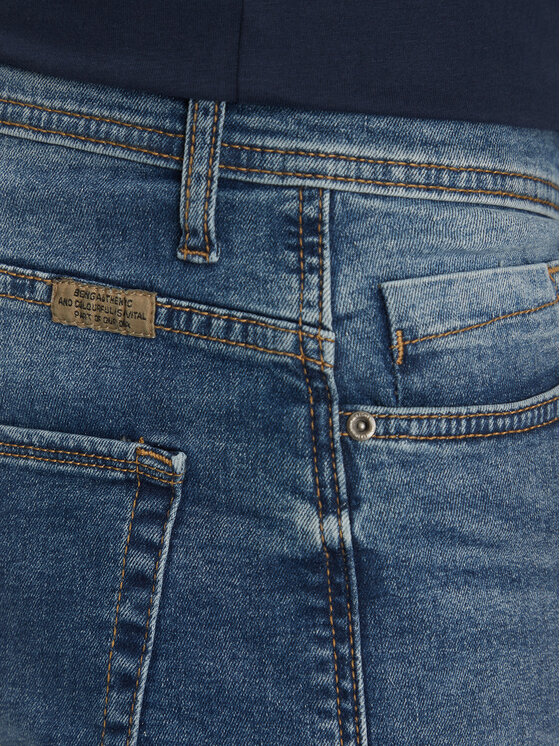 Blend Blend Jeans kratke hlače 20713328 Modra Relaxed Fit