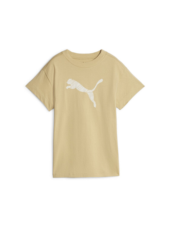 Puma Puma T-Shirt 676000 Beżowy Regular Fit