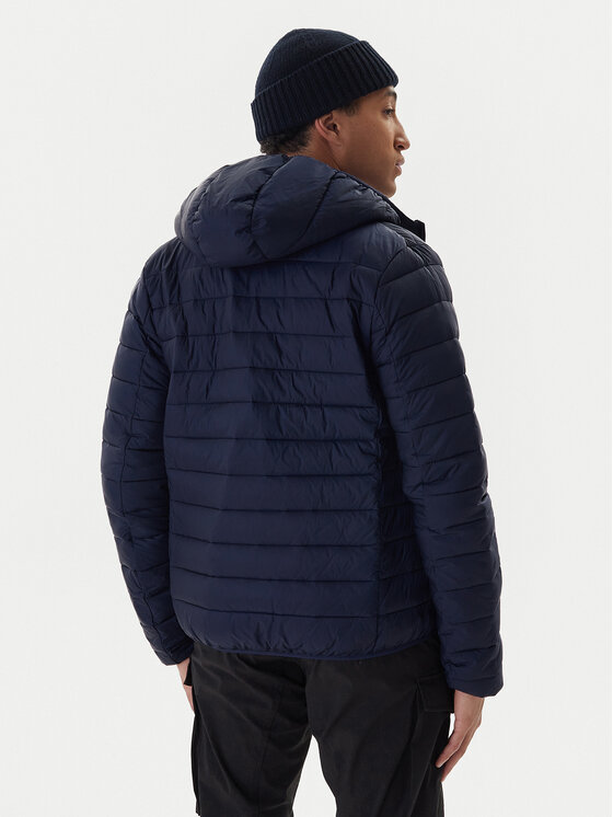Kappa Kappa Prechodná bunda Logo Astrom 34243TW Tmavomodrá Regular Fit